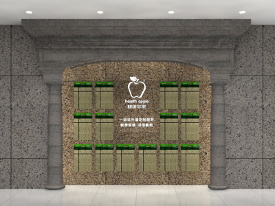 仿石漆門店設計