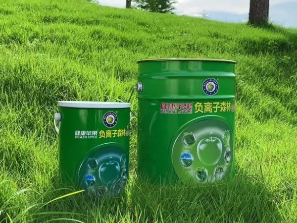 健康蘋果負離子森林墻面漆：足不出戶將森林帶回家！
