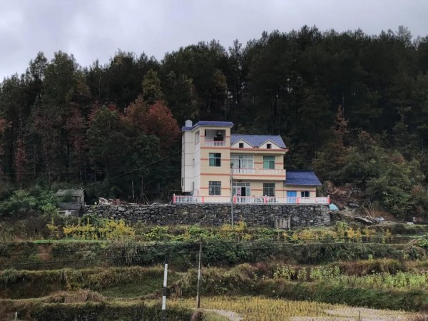 農村建房熱潮，漂亮別墅式的小洋房到處可見